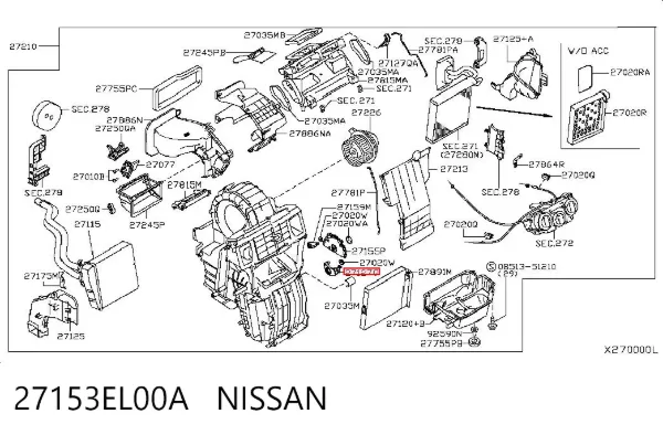  27153EL00A Nissan/Infiniti