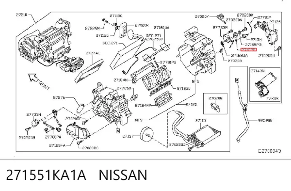  271551KA1A Nissan/Infiniti