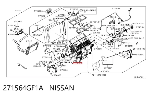  271564GF1A Nissan/Infiniti