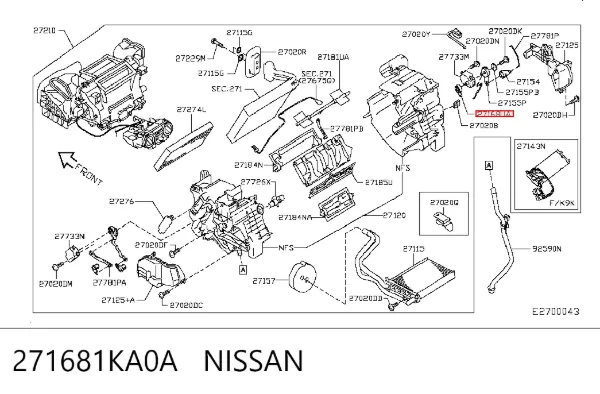  271681KA0A Nissan/Infiniti