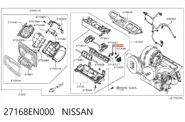  27168EN000 Nissan/Infiniti