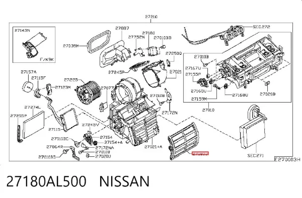  27180AL500 Nissan/Infiniti