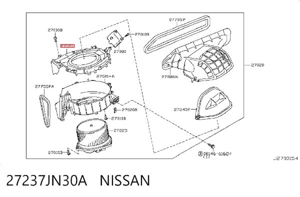  27237JN30A Nissan/Infiniti