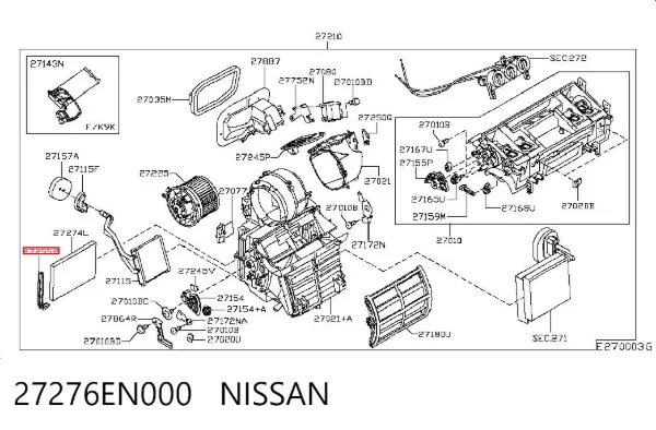  27276EN000 Nissan/Infiniti