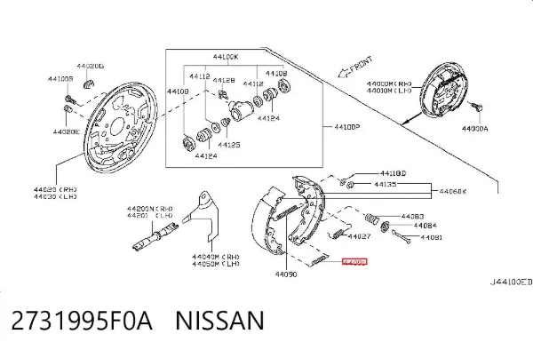  2731995F0A Nissan/Infiniti