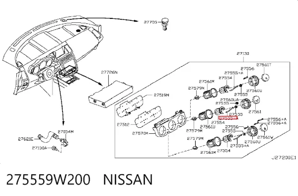  275559W200 Nissan/Infiniti