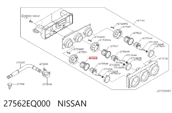  27562EQ000 Nissan/Infiniti