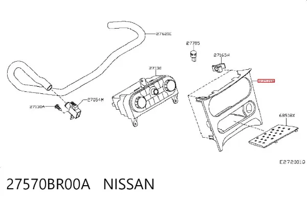  27570BR00A Nissan/Infiniti