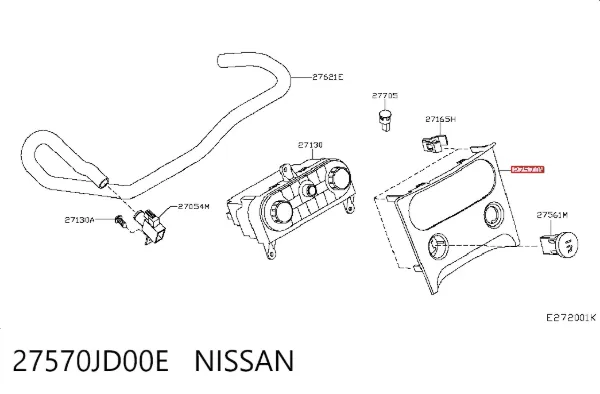  27570JD00E Nissan/Infiniti