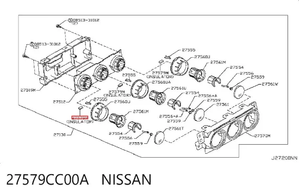  27579CC00A Nissan/Infiniti