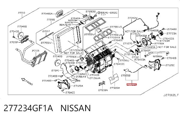 277234GF1A Nissan/Infiniti