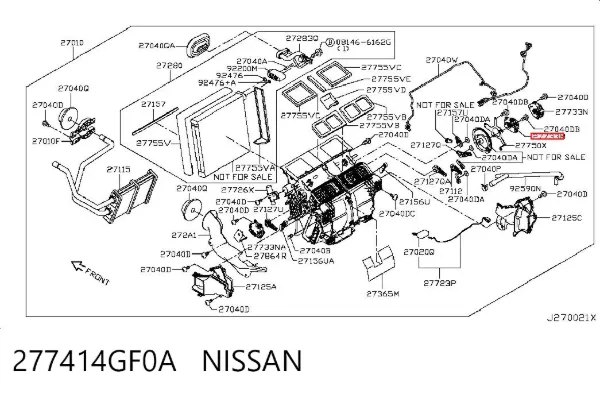  277414GF0A Nissan/Infiniti