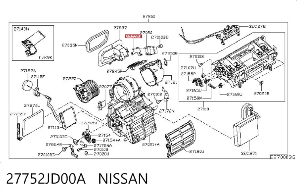  27752JD00A Nissan/Infiniti