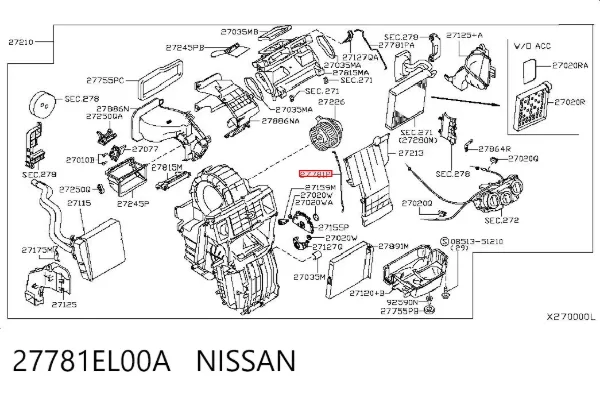  27781EL00A Nissan/Infiniti