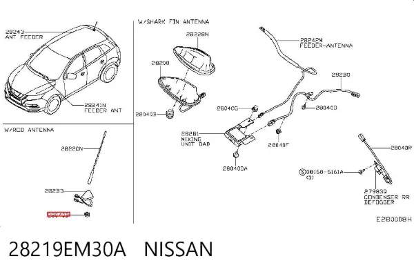  28219EM30A Nissan/Infiniti