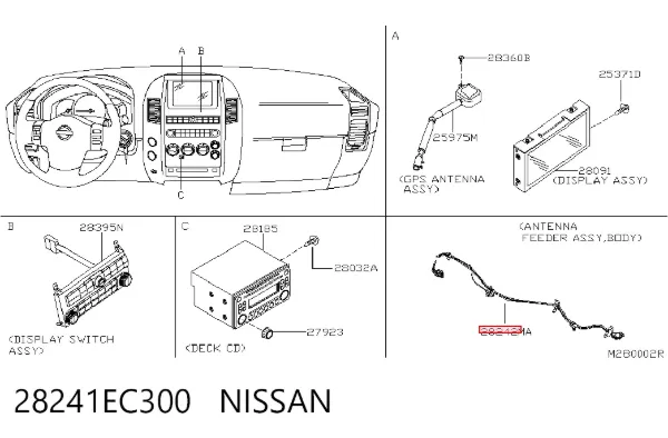  28241EC300 Nissan/Infiniti