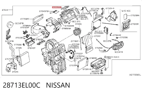  28713EL00C Nissan/Infiniti