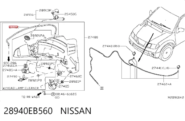  28940EB560 Nissan/Infiniti