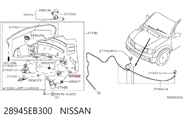  28945EB300 Nissan/Infiniti