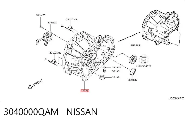  3040000QAM Nissan/Infiniti