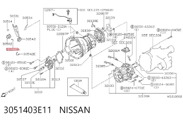  3051403E11 Nissan/Infiniti