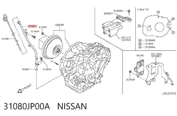  31080JP00A Nissan/Infiniti