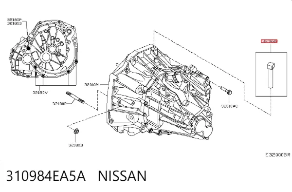  310984EA5A Nissan/Infiniti