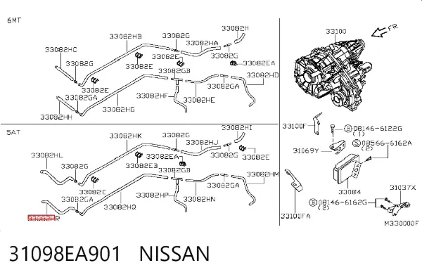  31098EA901 Nissan/Infiniti