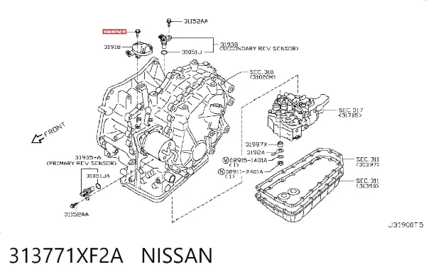  313771XF2A Nissan/Infiniti