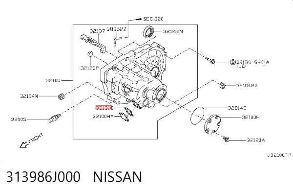  313986J000 Nissan/Infiniti