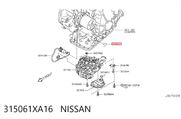  315061XA16 Nissan/Infiniti
