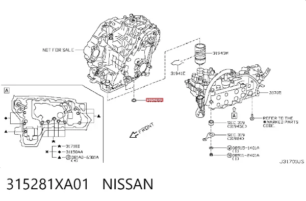  315281XA01 Nissan/Infiniti