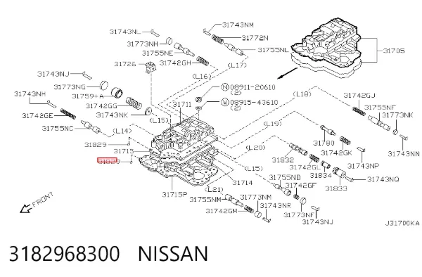  3182968300 Nissan/Infiniti