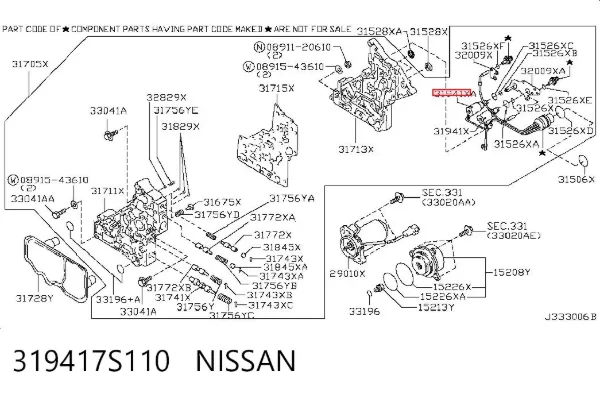  319417S110 Nissan/Infiniti
