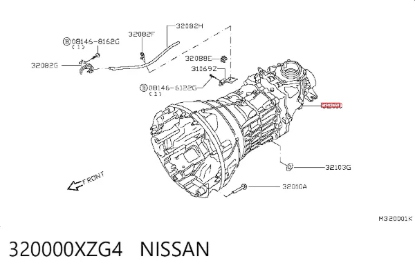 Caja de cambios Nissan Navara NP300 III