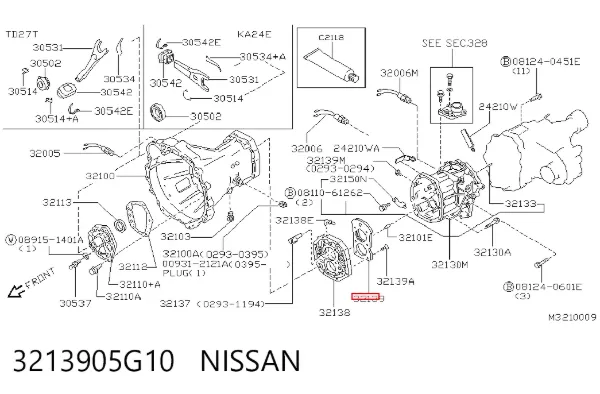  3213905G10 Nissan/Infiniti
