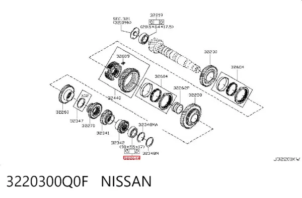  3220300Q0F Nissan/Infiniti