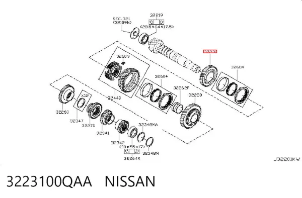  3223100QAA Nissan/Infiniti
