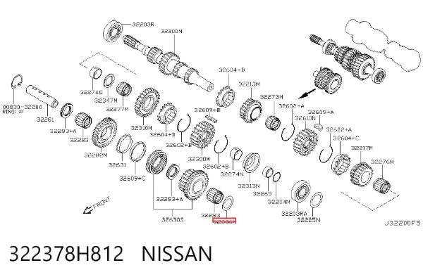  322378H812 Nissan/Infiniti