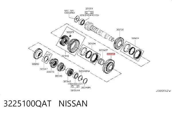  3225100QAT Nissan/Infiniti