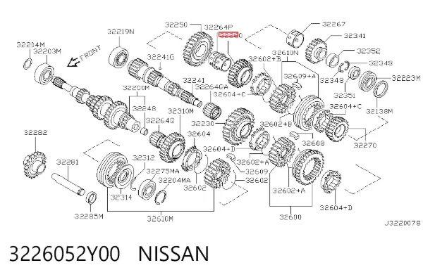  3226052Y00 Nissan/Infiniti