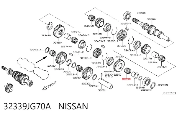  32339JG70A Nissan/Infiniti