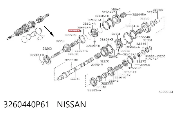  3260440P61 Nissan/Infiniti