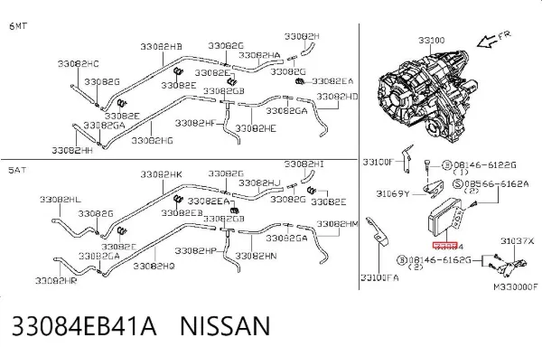  33084EB41A Nissan/Infiniti