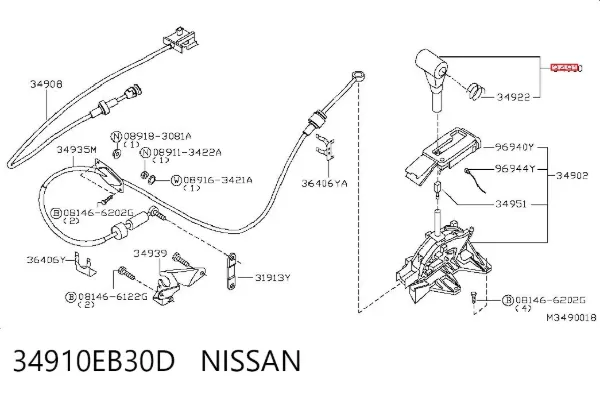  34910EB30D Nissan/Infiniti