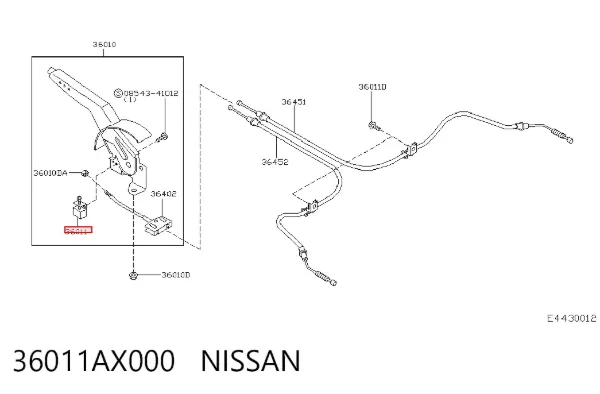  36011AX000 Nissan/Infiniti