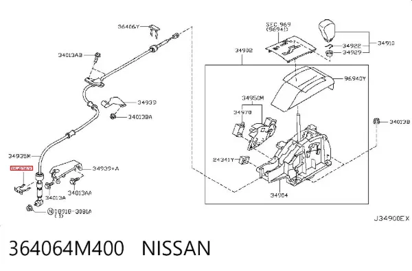  364064M400 Nissan/Infiniti