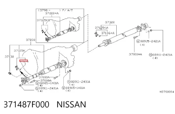 371487F000 Nissan/Infiniti