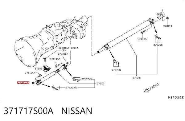  371717S00A Nissan/Infiniti