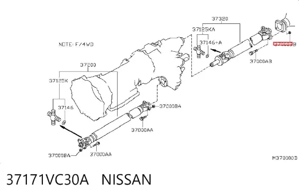  37171VC30A Nissan/Infiniti
